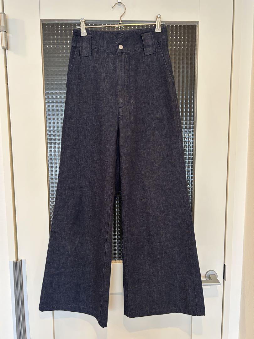 Pasterip (パセリ) Free Cut Maxi Length Denim