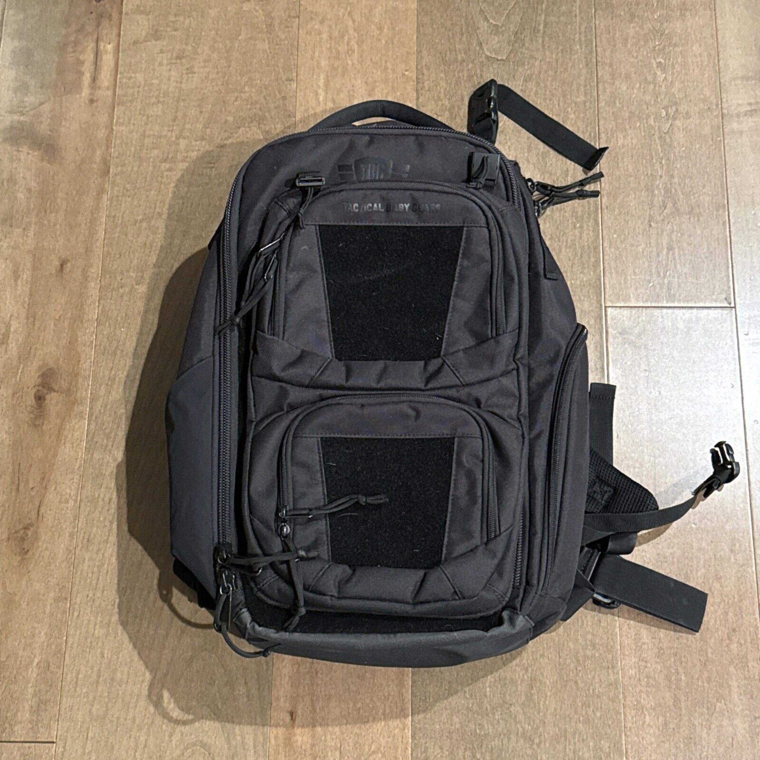 Tactical Baby Gear Backpack l Black l Additional MOD Panels