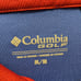 Men's M Chicago Cubs Columbia Golf Blue Omni-Wick Panel 1/4 Zip Pullover Jacket