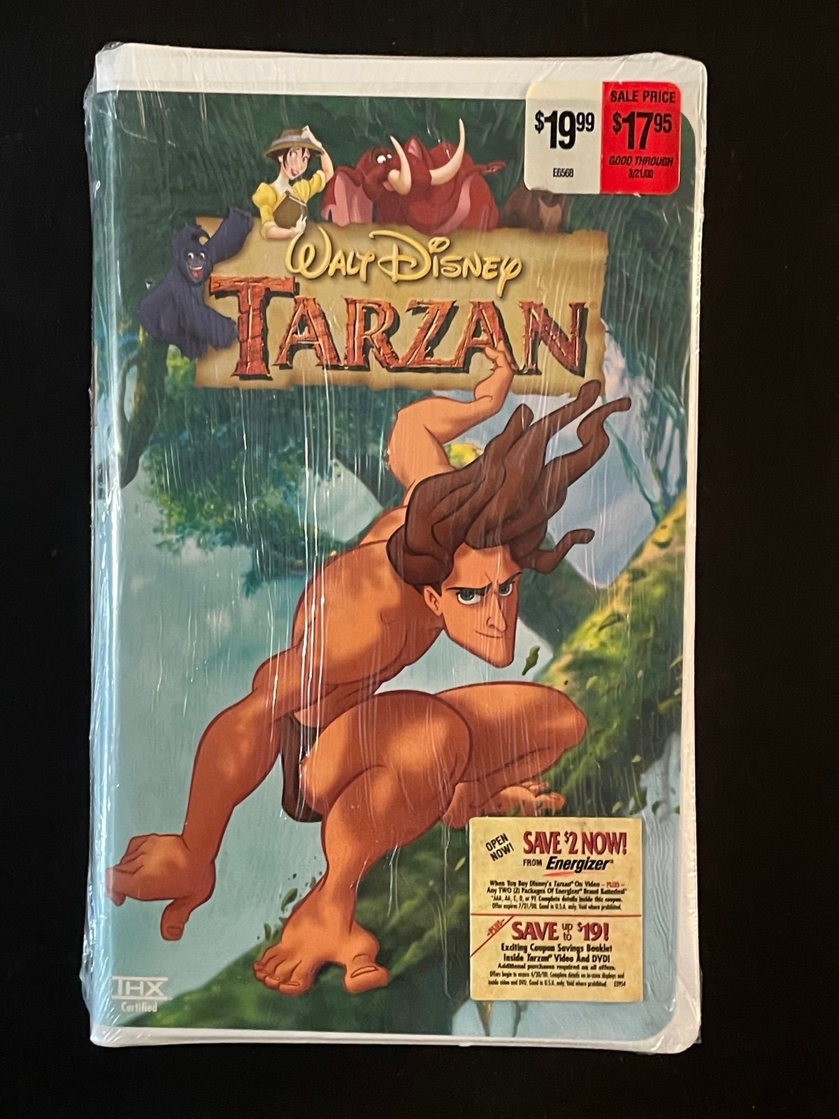 Tarzan Sealed VHS (Disney, 2000)