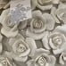 Rachel Ashwell Shabby Chic White Flowers lamp NEW WOT & THE SHADE!!!