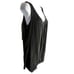 Tory Burch Top Women's 8 Black Silk Satin Sleeveless Redo Top