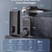 Keyless Entry Door Lock Deadbolt with Handle Set, Keypad Door Lock with Handle