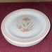 Corning Corelle Peach Floral Salad Plates 7.5 in. Set Of 8 Rare Discontinued