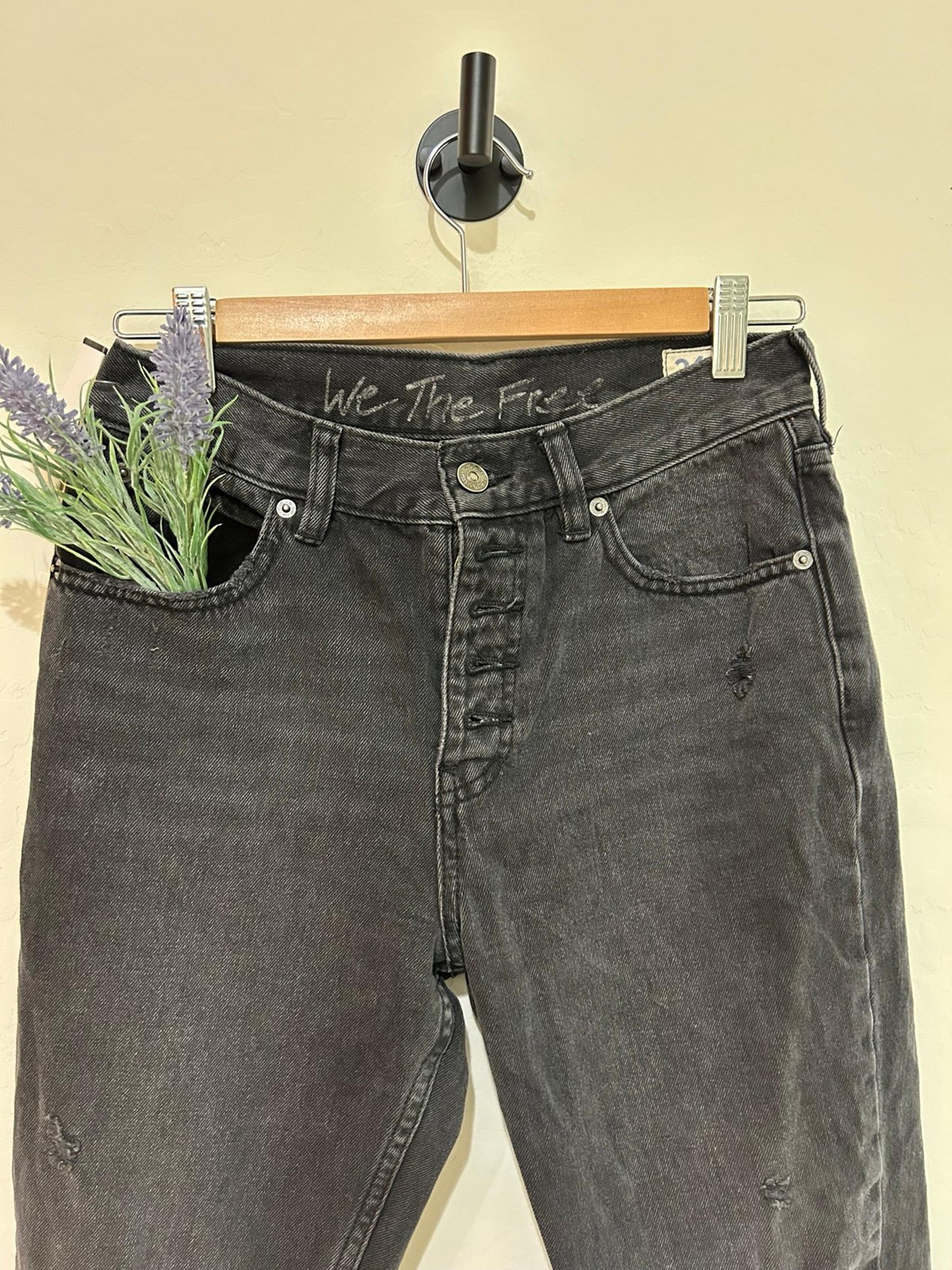 Free people distressed denim jeans