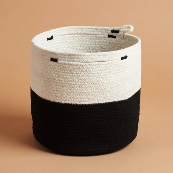 NEW Mia Melange Foldable Cotton Basket