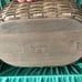 Longaberger Oval Market - Dark Brown