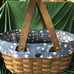 Longaberger Oval Market - Dark Brown
