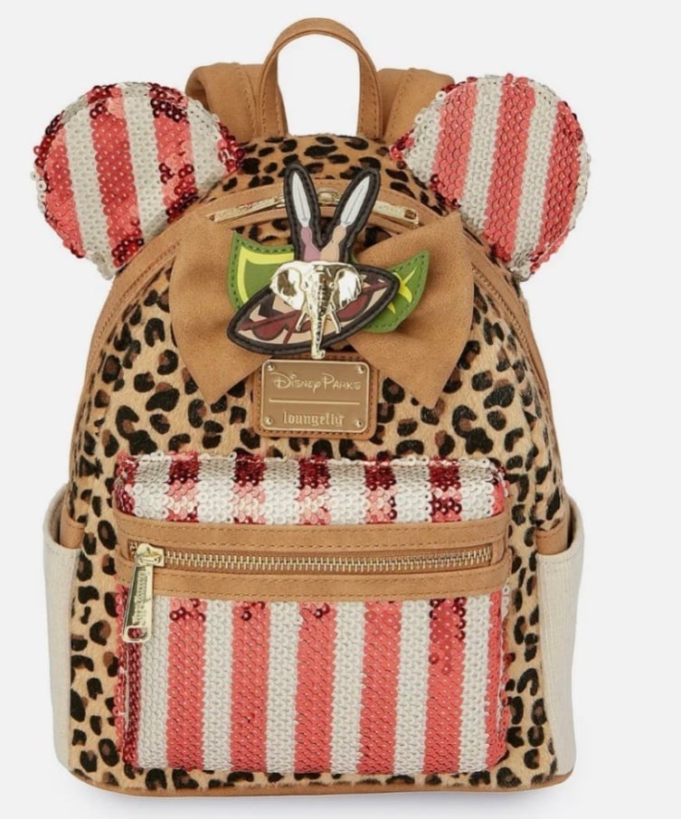 Minnie Mouse Main Attraction Jungle Cruise Loungefly