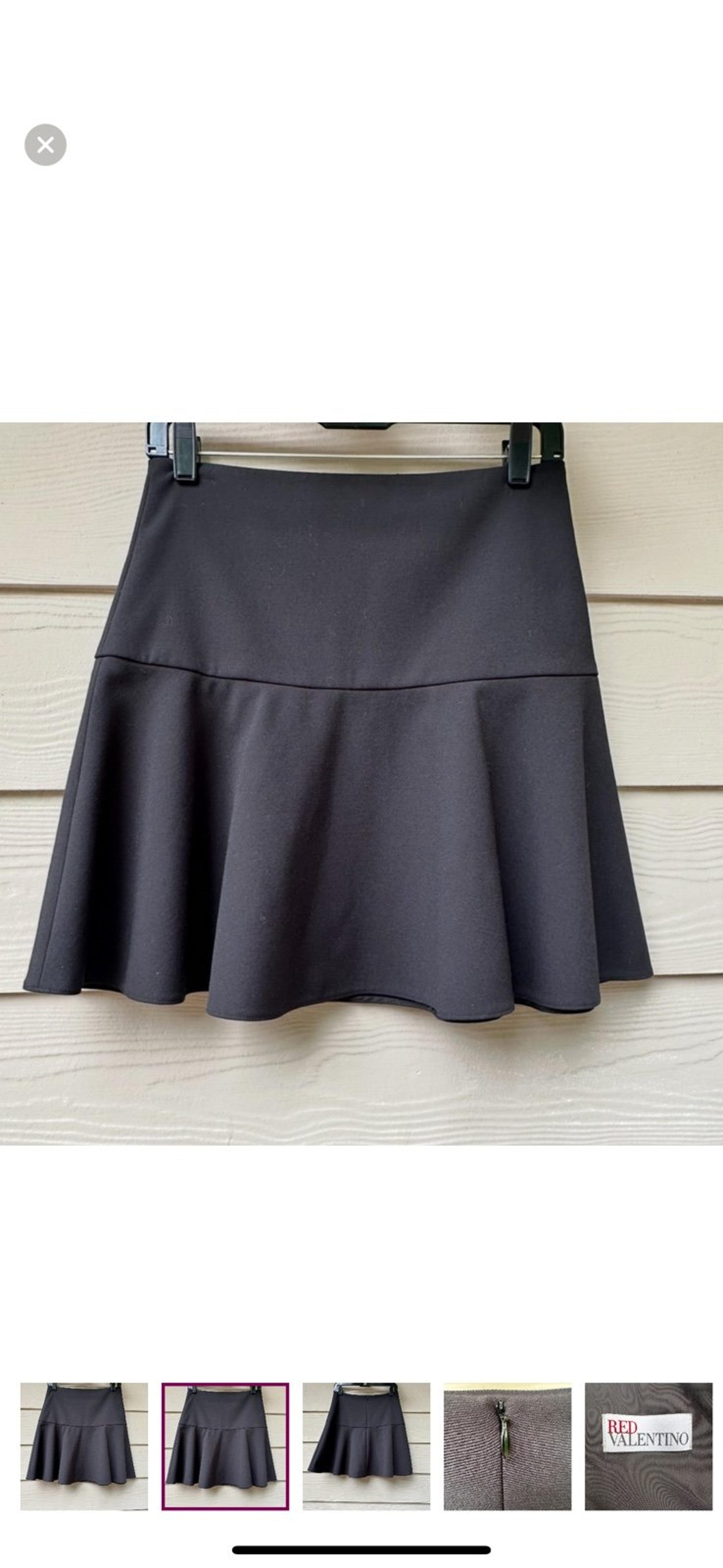 RED Valentino Black  Women's Skirt