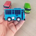 Little Bus TAYO Windup Toy 3 pcs (Tayo + Rogi + Gani)