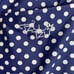 Tzu Tzu Tie Size M Skort Size M Polka Dots Blue White Skirt