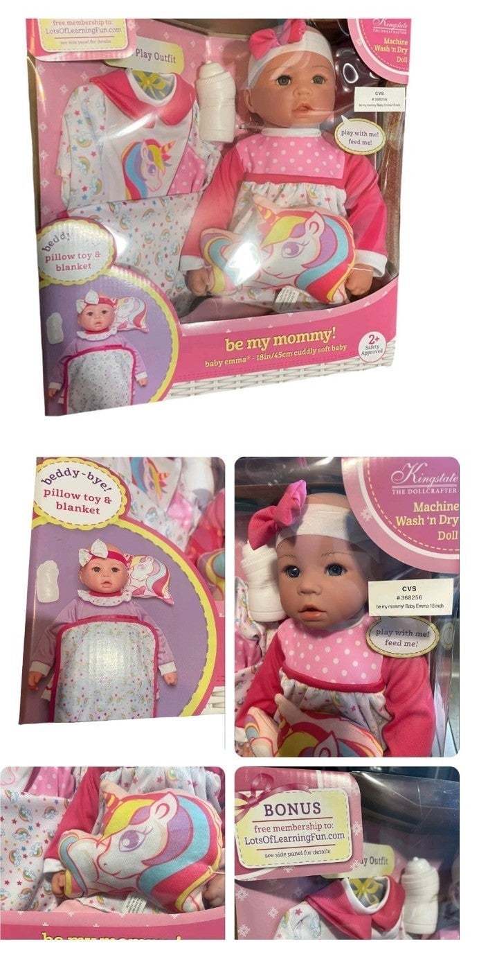 Kingsstate The Dollcrafter Baby Doll Machine Wash n Dry kids Doll and Toy