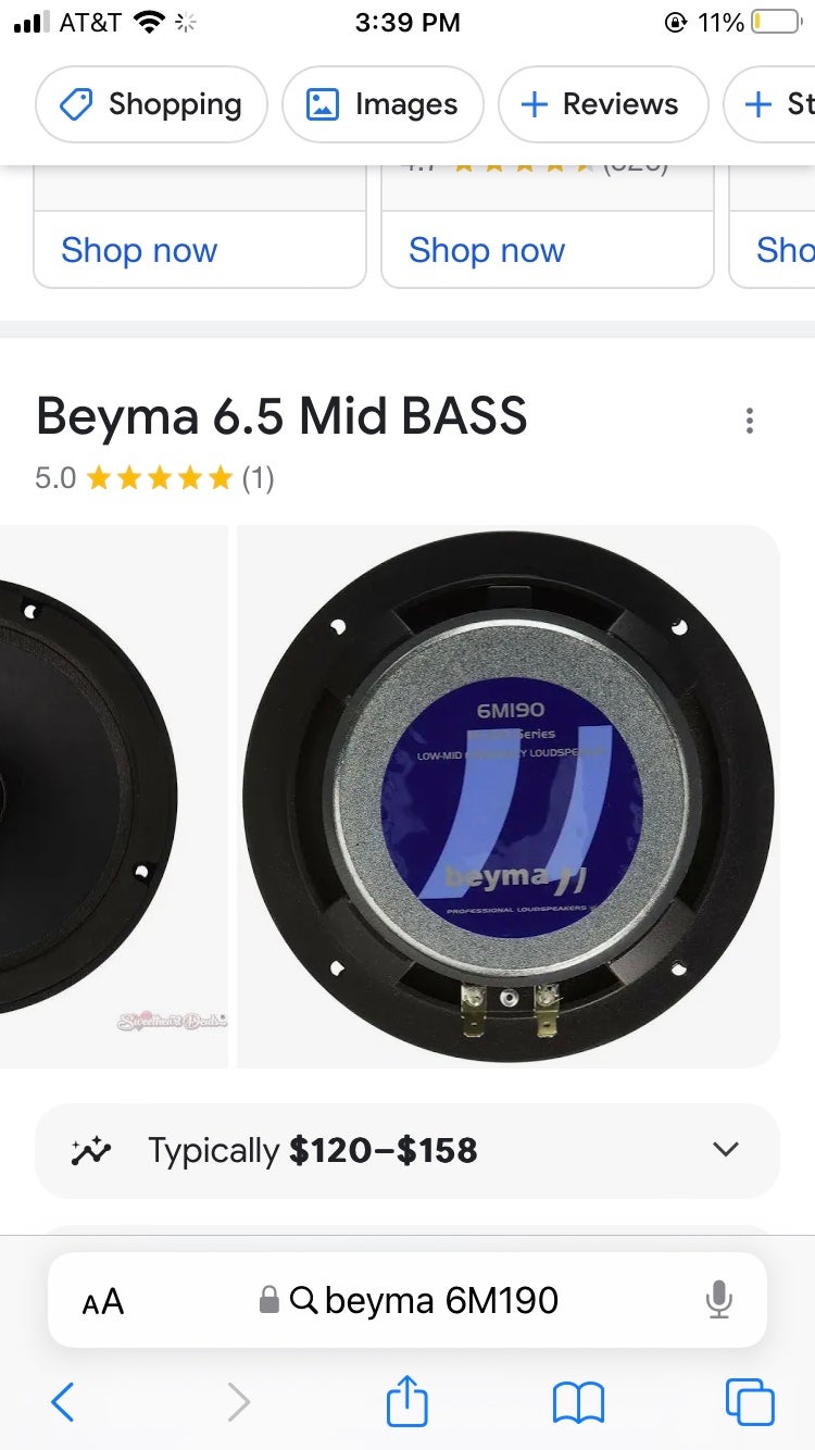 Beyma speakers 4 for 300 brand New still in plastic!!