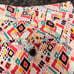 Dear John North Hampton Shorts 32 Multi colored Southwest pattern Cuffed / 2 sl