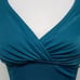 Vintage Land's End Turquoise Maillot Swimsuit
