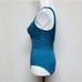 Vintage Land's End Turquoise Maillot Swimsuit