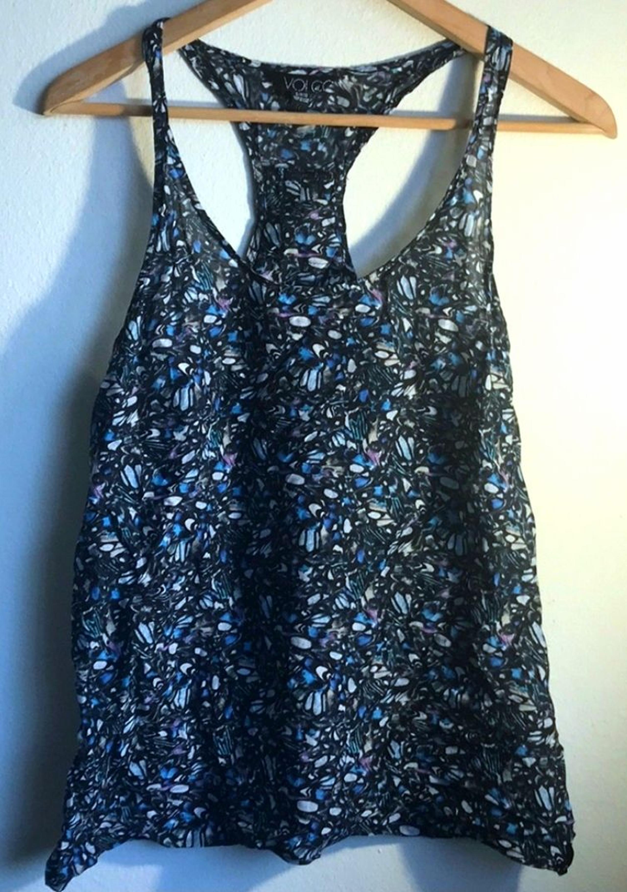Volcom Racer Back Tank Top Blouse