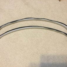 4Moms MamaRoo Metal LEFT & RIGHT ZIPPER RAILS Replacement Parts -FREE SHIPPING!