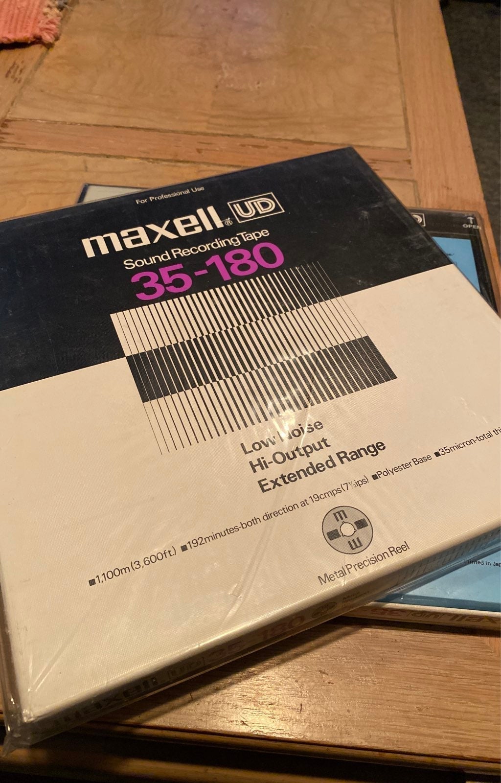Recording tape -quantity two reels