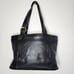 Vintage Coach Black Soho Zip XL Leather Tote Bag Purse Style #4155 SEE PICTURES
