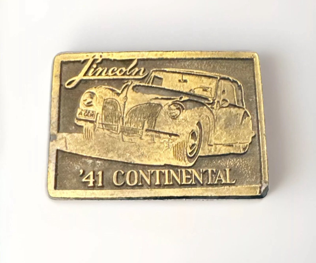 Brass 1941 Lincoln Continental Made In USA No.1139 Instyle 1978