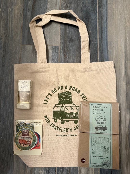 Traveler's Company USA Road Trip SET Limited Edition Notebook