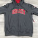 Colosseum Women's M Charcoal Ohio State Buckeyes Arched Name Full-Zip Hoodie