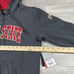 Colosseum Women's M Charcoal Ohio State Buckeyes Arched Name Full-Zip Hoodie