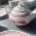 Pipestone Mimbreno burgundy teapot