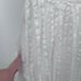 TORY BURCH White Tonal Stripe Cotton Seersucker Dress Size 4