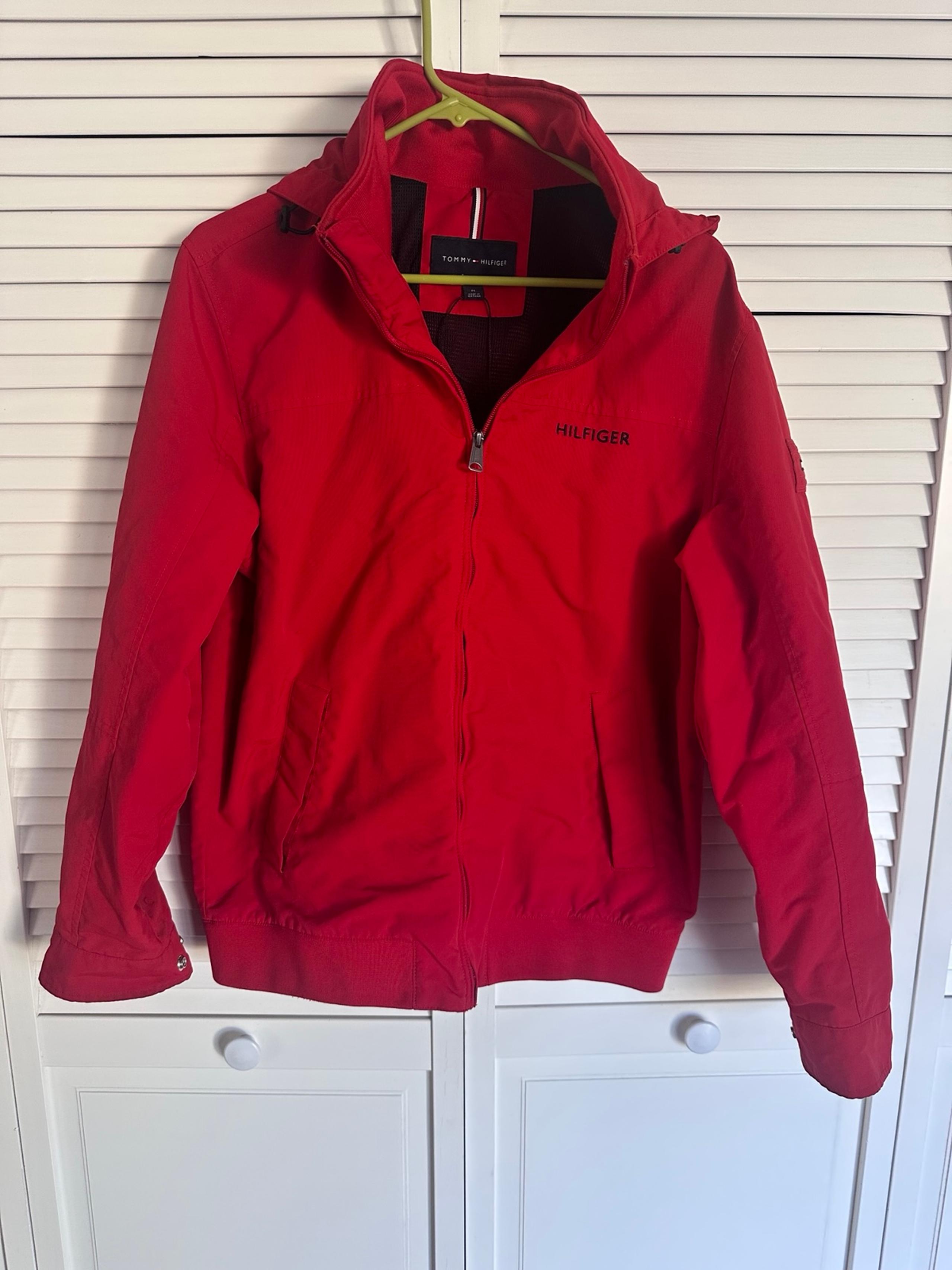Tommy Hilfiger Water Resistant Regatta Full Zip Men's Jacket size M