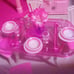 Doll Furniture Dining Room Table & Hutch