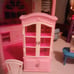 Doll Furniture Dining Room Table & Hutch