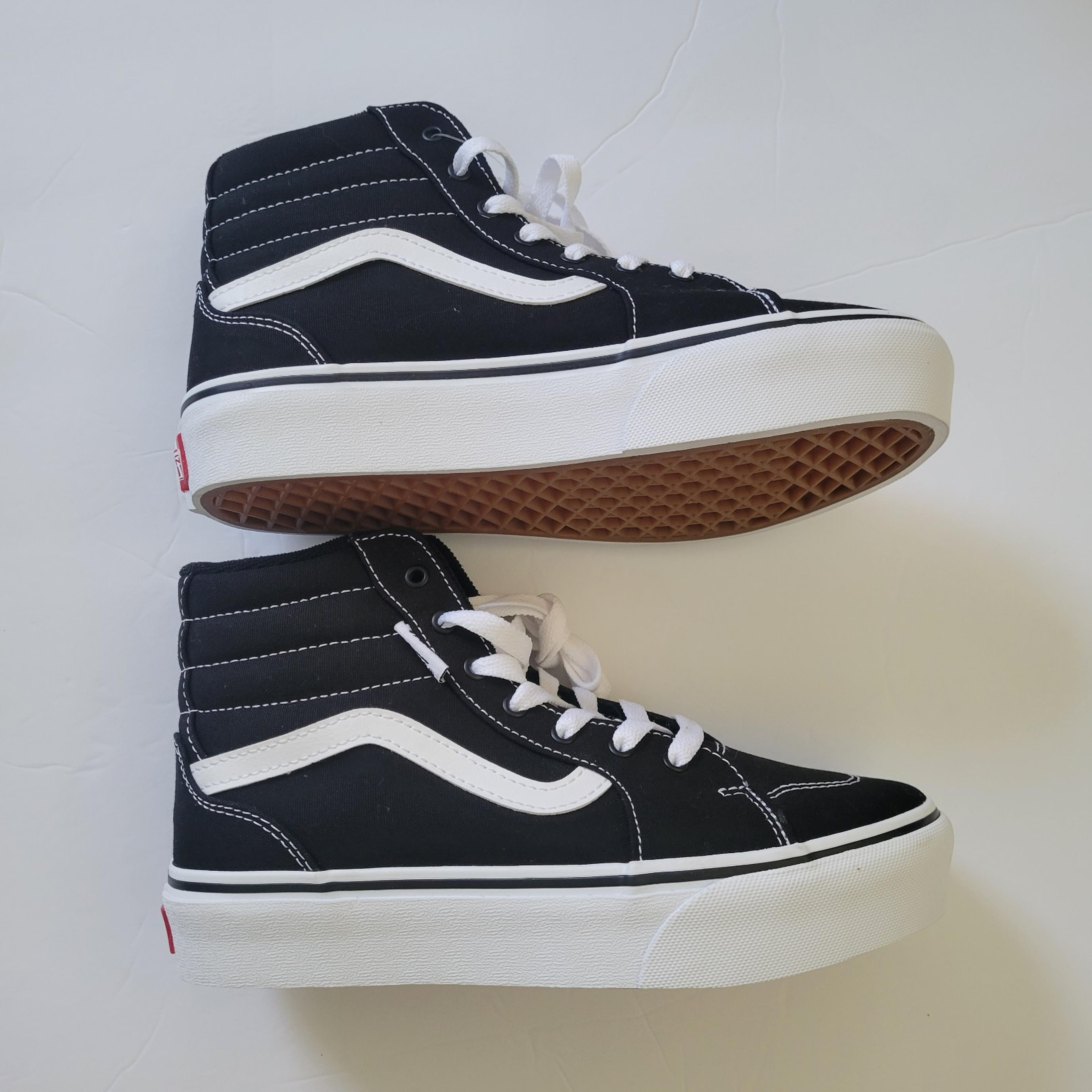 Rubber shoes for girls vans high cut Clearance