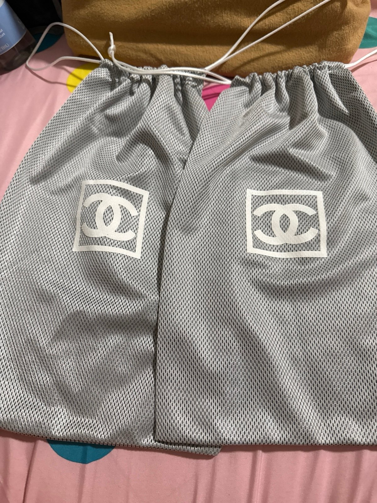 Chanel shoes dust bag