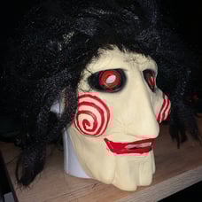 Signed Billy (Jigsaw) mask
