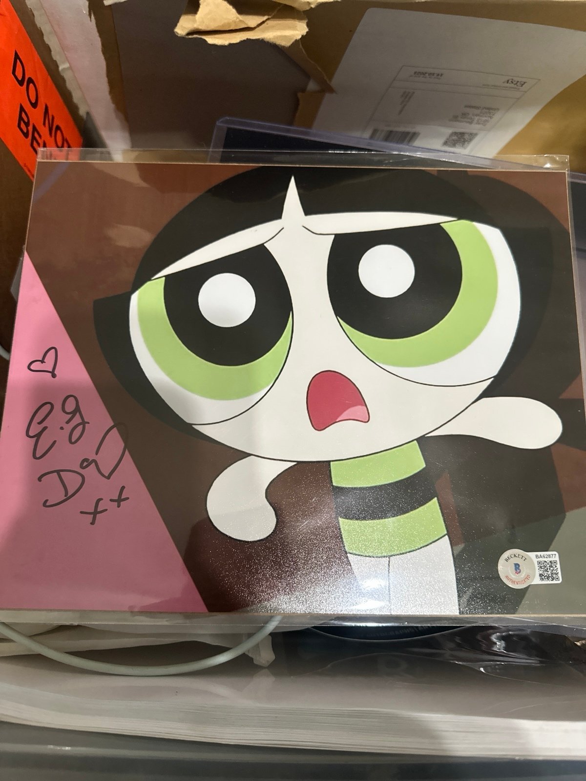 EG Daily buttercup autograph
