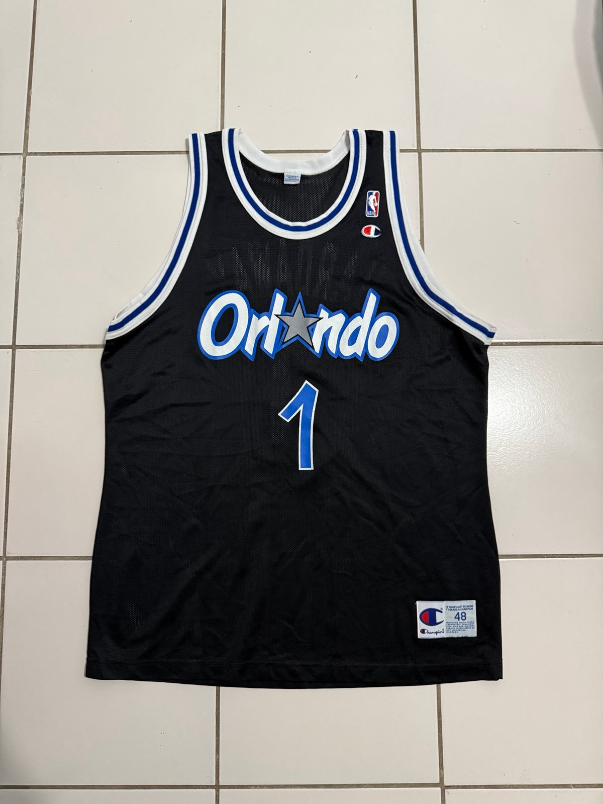 Orlando Magic Vintage Champion Jersey