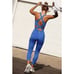 Free People Movement Back It Up Jumpsuit in Swim Club XS