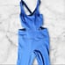 Free People Movement Back It Up Jumpsuit in Swim Club XS
