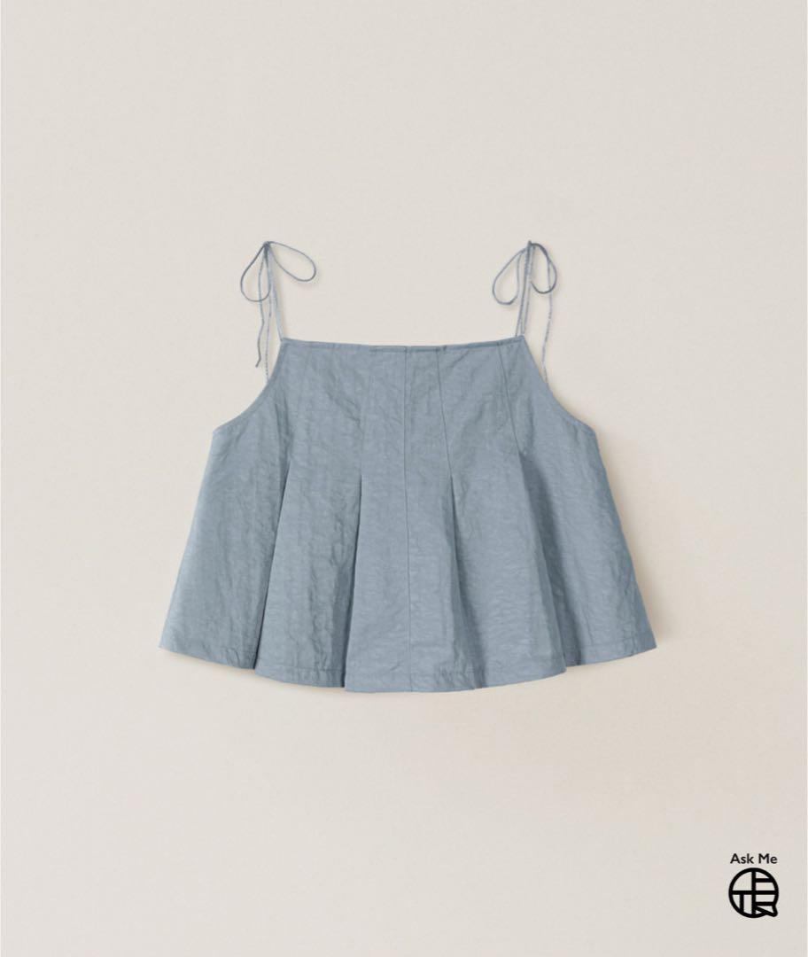 ご自宅用限定お買い得品 Pleated OHOTORO / Top Cami トップス