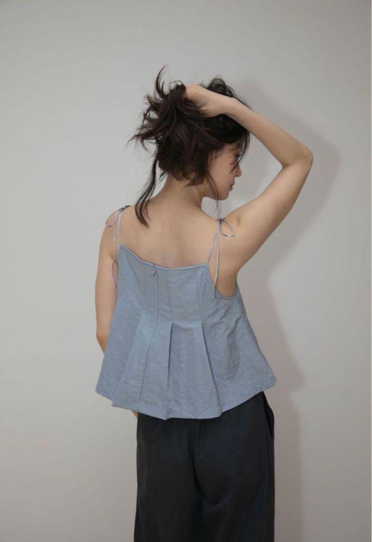 OHOTORO　Pleated Cami Top OHOTORO Pleated Cami Top