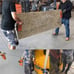 Double handle carrying clamps