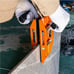 Double handle carrying clamps