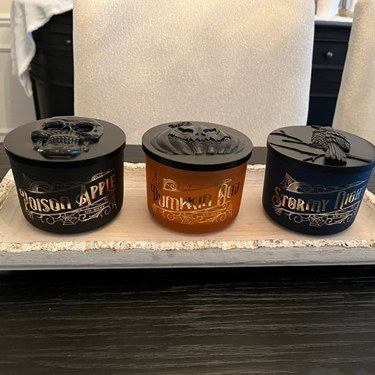 DW Home Halloween Candles (Set of 3) - New!