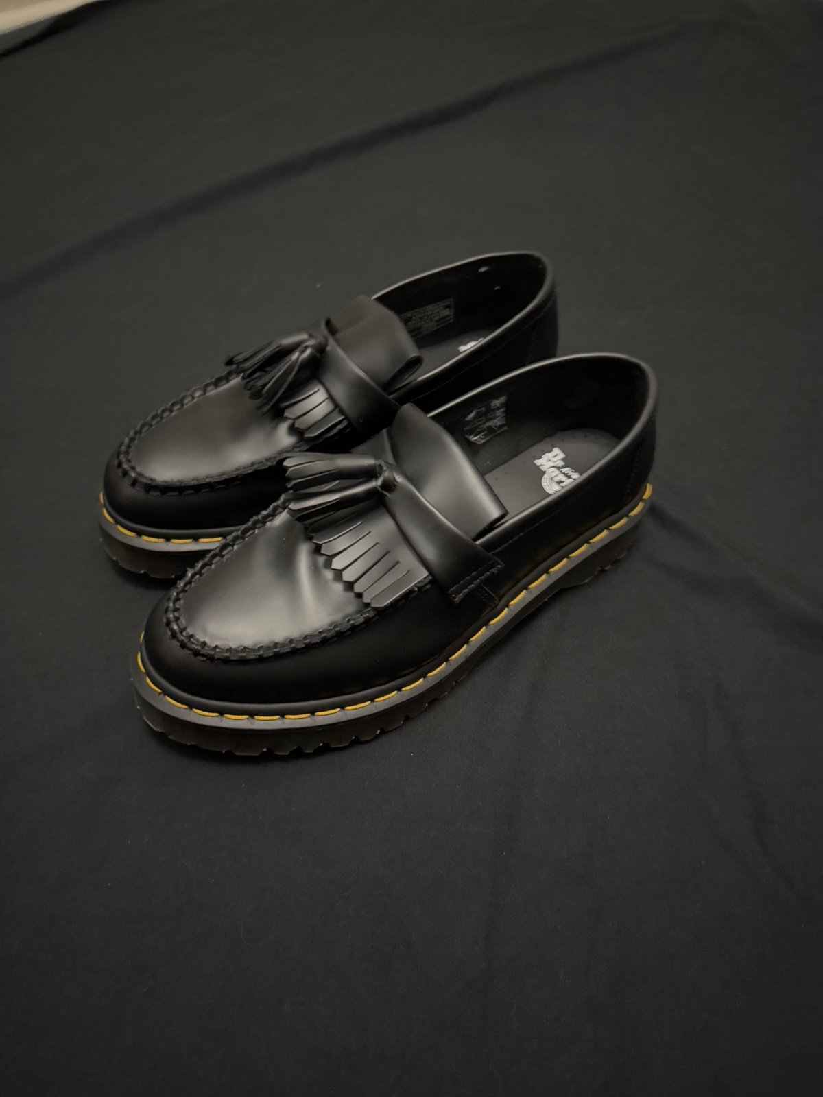 Adrian Chunky Smooth Leather Tassel Loafers