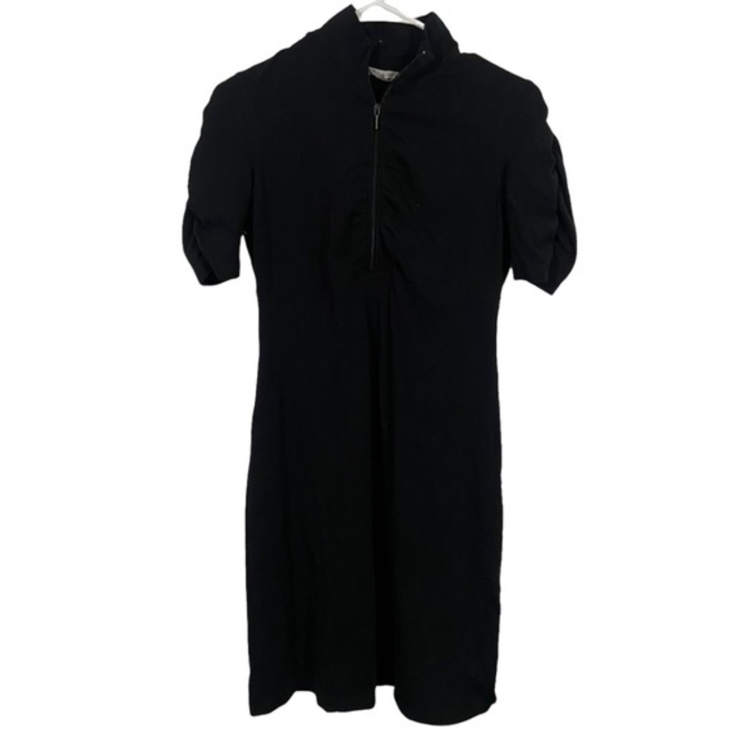 Athleta Black Midi Length Casual Athletic Dress