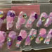 Handmade pink press on nails