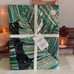 Williams Sonoma Pottery Barn Tablecloth w/Umbrella Hole NIP ***********Palm Leaf